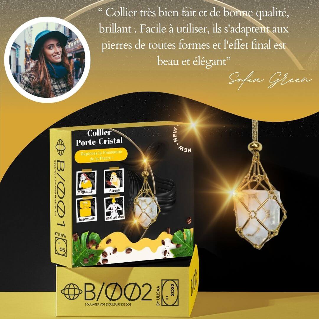Ulisaa™ |Le Collier Porte-Cristal !